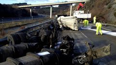 Accidente mortal en A Gudi�a