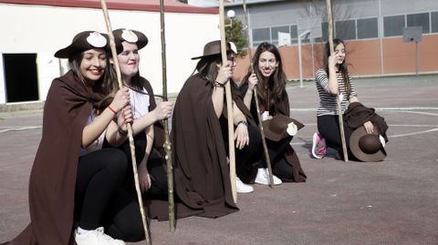 Fiestas de carnavales en los colegios de Barbanza