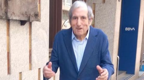 Antonio Rodr�guez Campos, en la �ltima foto que le hizo su hija