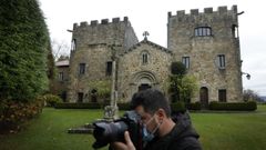 Imagen del pazo de Meir�s el pasado 10 de diciembre, el d�a que pas� a manos del Estado