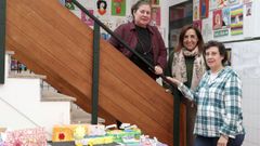 Pilar Villanueva, Mariluz Fern�ndez y Ana Mar�a L�pez