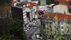 Calle Cimadevila, donde se registr� el incidente