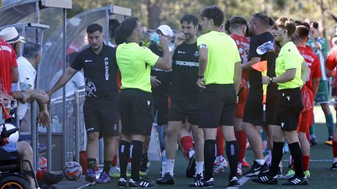 Semifinales de la fase de ascenso a Preferente. Partido entre el Uni�n y el C�rgomo Vilamart�n