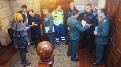 La reuni�n de la Junta Local de Seguridad se celebr� en el sal�n de plenos del Concello de Padr�n. 