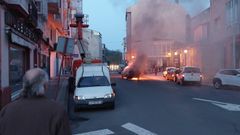 El suceso se produjo a primera hora de la ma�ana de este viernes en la avenida de Ourense 