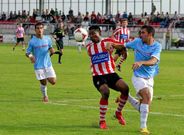 �ric fue por s� solo pr�cticamente el �nico recurso ofensivo del C�ltiga ante el filial celeste.
