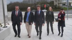 La inauguraci�n de la nueva Casa do Concello de Abad�n, en im�genes