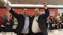�balos arrop� al l�der de los socialistas gallegos y aspirante a presidir la Xunta, Gonzalo Caballero
