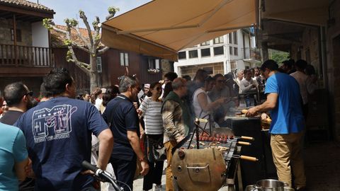 Non faltou o churrasco