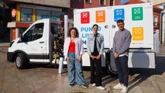 Alberte, Redondo y Vidal, con el nuevo servicio
