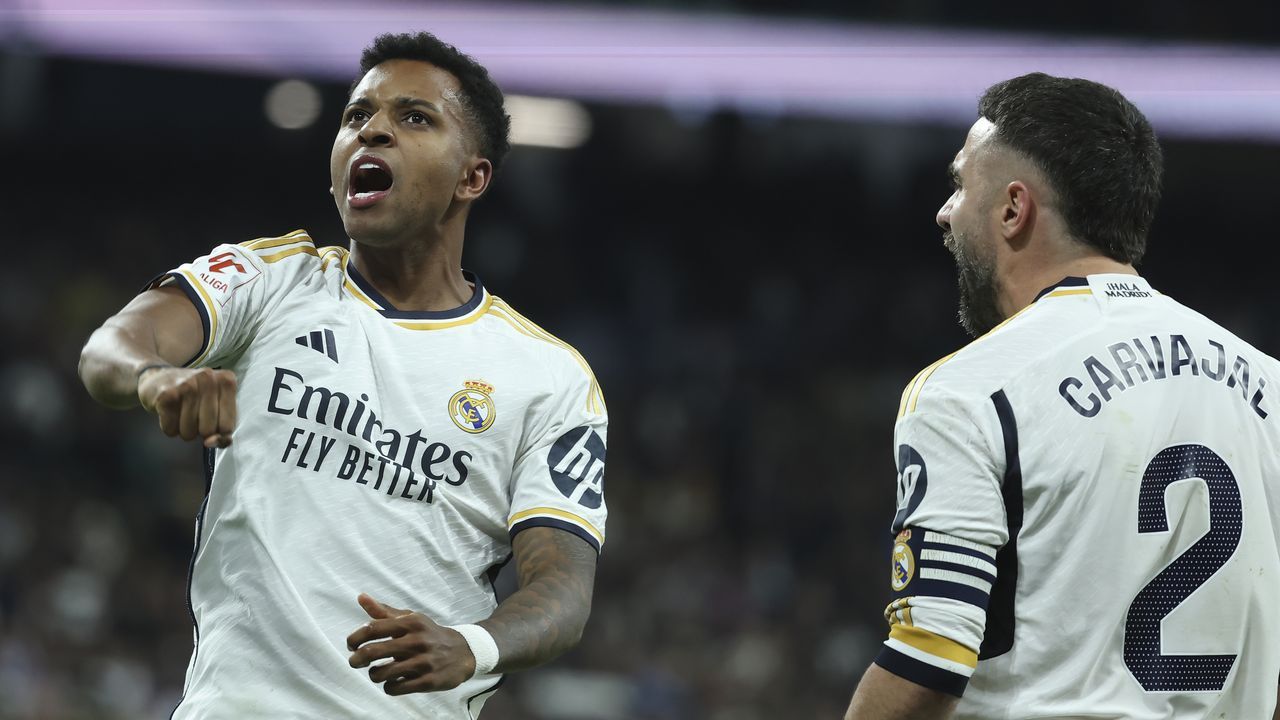 El Real Madrid golea al Girona y asesta un golpe a la Liga (4-0)