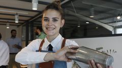 Mar�a Bat�n es la reina del c�ctel en O Carballi�o
