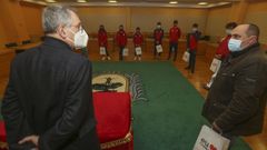 La recepci�n del Concello de Carballo al club Sysca, en im�genes