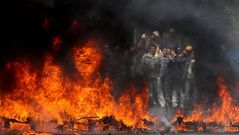 Los trabajadores del naval se echan a la calle