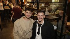 C�sar y Daniel L�pez, propietarios del bar Caffetto