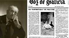 El forense Jos Garca Ramos que investig los hechos y reportaje con Manuela en 1925.