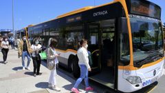 Autob�s urbano en Lugo