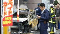 Explosiones en un parque de Jap�n