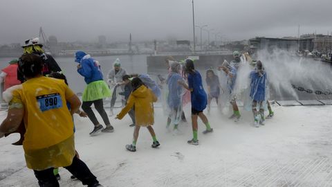 Novena edici�n de la carrera ENKI en A Coru�a con �xito de participaci�n