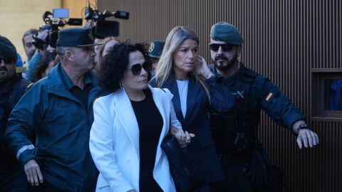 Maribel Vilaplanaa su llegada a los juzgados de Catarroja, en una imagen de archivo