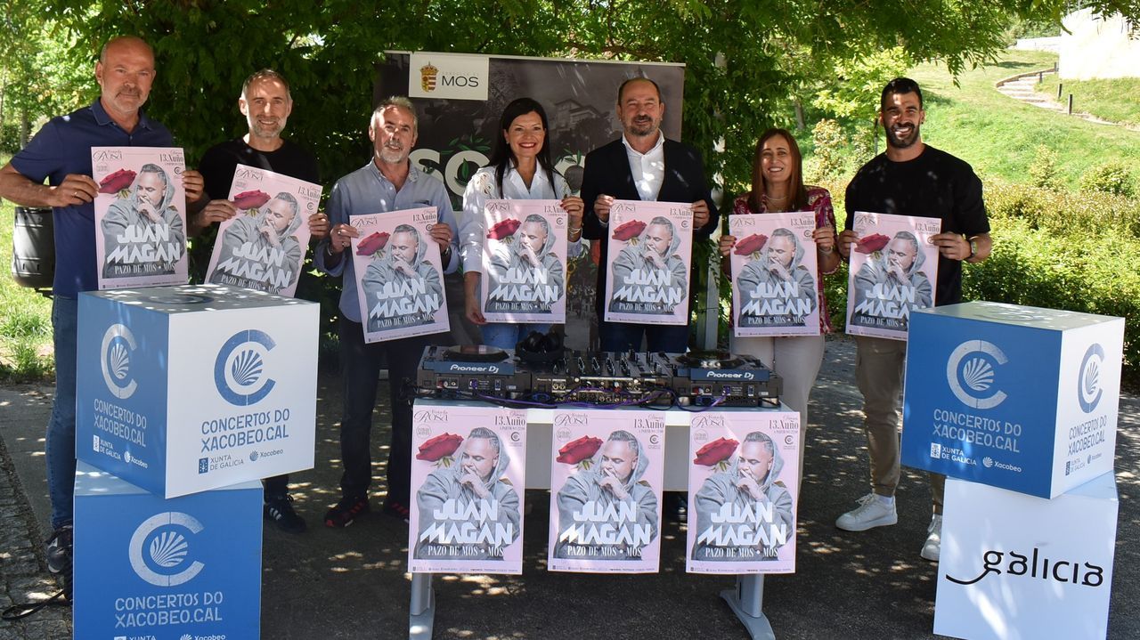 Juan Magán pondrá ritmo a la Festa da Rosa con un concierto gratuito en Mos