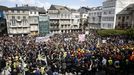 Manifestacin de Alcoa en Viveiro