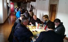 Jornadas de �networking�, en el claustro del concello.