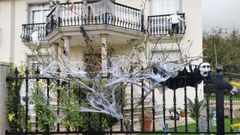 Imagen de archivo de una casa decorada en Noia.