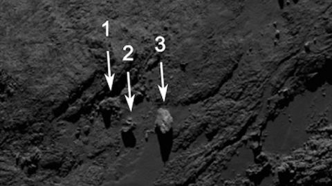 Imagen de las piedras el 19 de septiembre