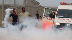Conflicto entre palestinos e israel�es