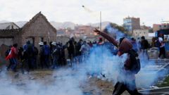 Protestas en Per� contra el gobierno de Dina Boluarte 
