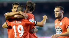 El Betis-D�por, en fotos