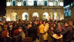 Concentraci�n en Gij�n�de repulsa por el asesinato machista de Lorena Dacu�a