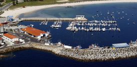 El proyecto transformar� la imagen del puerto de Portonovo al dotarlo de �reas recreativas. 
