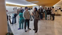 En la jornada del Chuac abierta a futuros residentes participaron m�s de 150  titulados que est�n eligiendo centro para la especialidad