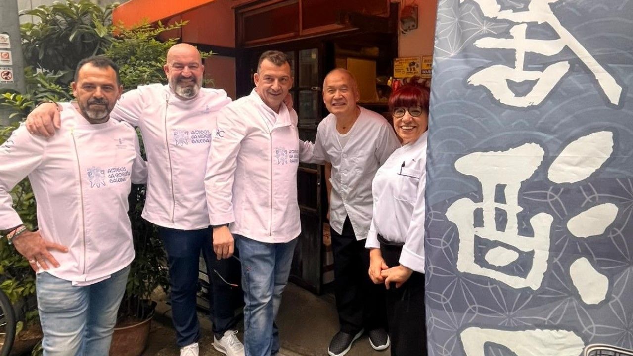 La cocina tradicional gallega viaja a Japón de la mano de Amigos da Cociña Galega