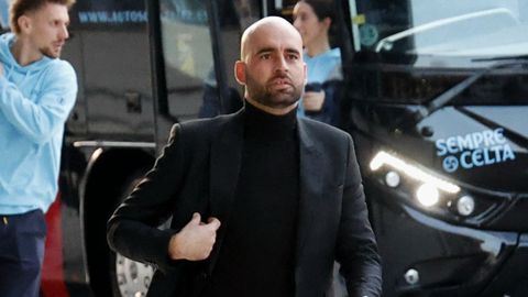 El entrenador del Celta, Claudio Gir�ldez.