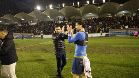 Nacho Castillo tras el partido contra el Athletic Club