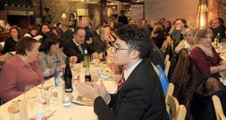 Un centenar de personas se sumaron a la gala, comerciantes, empresarios y familiares.
