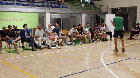 Imagen de archivo de una edicin pasada del clnic de Baloncesto de Ourense