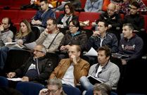 El auditorio de Vilatuxe acogi� el curso por el Rally de Regularidade de Lal�n.