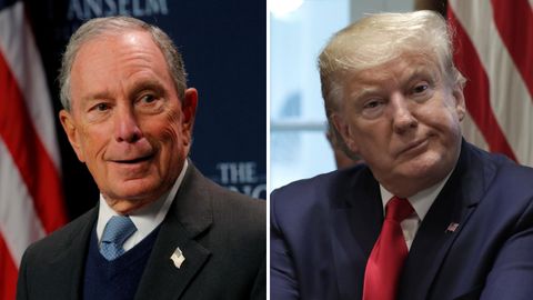 Michael Bloomberg, octava fortuna del mundo, pretende disputar la carrera a las presidenciales para enfrentarse a Trump en el 2020