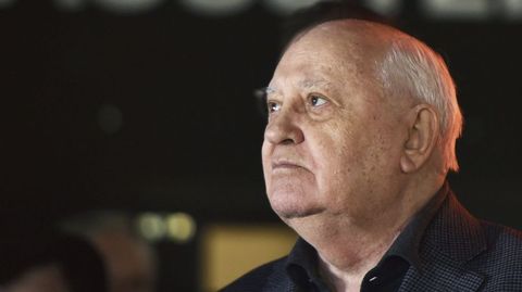 El expresidente sovi�tico Mija�l Gorbachov 