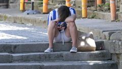 Calor asfixiante en Pontevedra