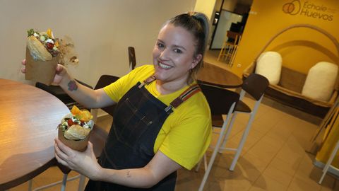 Sara Sevilla agot todas las tapas que tena preparadas para este sbado a medioda.