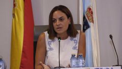 Carmela Lpez lleg a la alcalda de Burela hace poco ms de medio ao