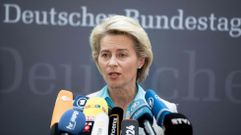 Ursula von der Leyen, ministra de Defensa de Alemania