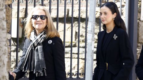 La infanta Elena y Victoria Federica