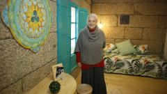 Celia Grad�n, en sus apartamentos tur�sticos de Ponte Caldelas