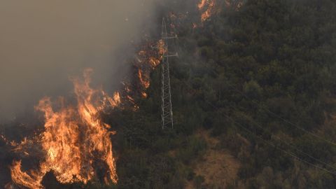 Incendio en Quiroga